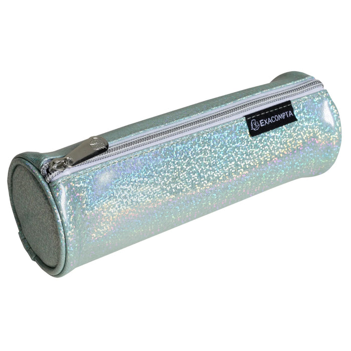 Exacompta Glitter Round Pencil Case (styles vary)