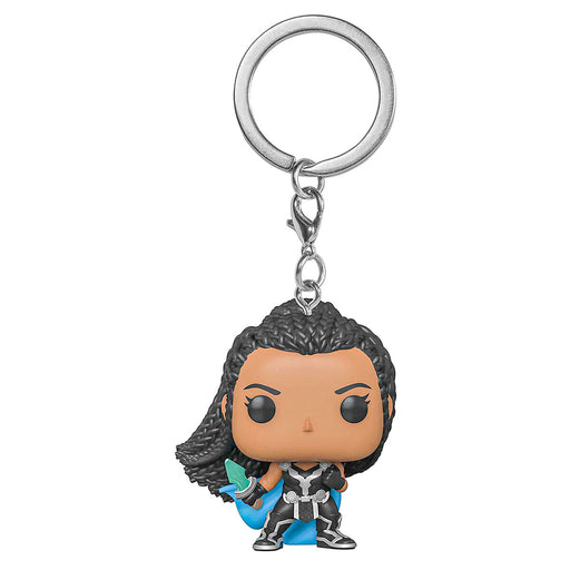 Funko Pop! Pocket Keychain: Marvel Thor: Love and Thunder Valkyrie Bobble-Head Figure