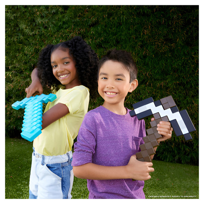 Minecraft Iron Pickaxe Role Play Toy