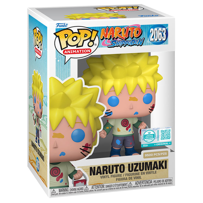 Funko Pop! Animation: Naruto Shippuden: Naruto Uzumaki (Paint) Supreme Limited Edition Vinyl Figure #2063
