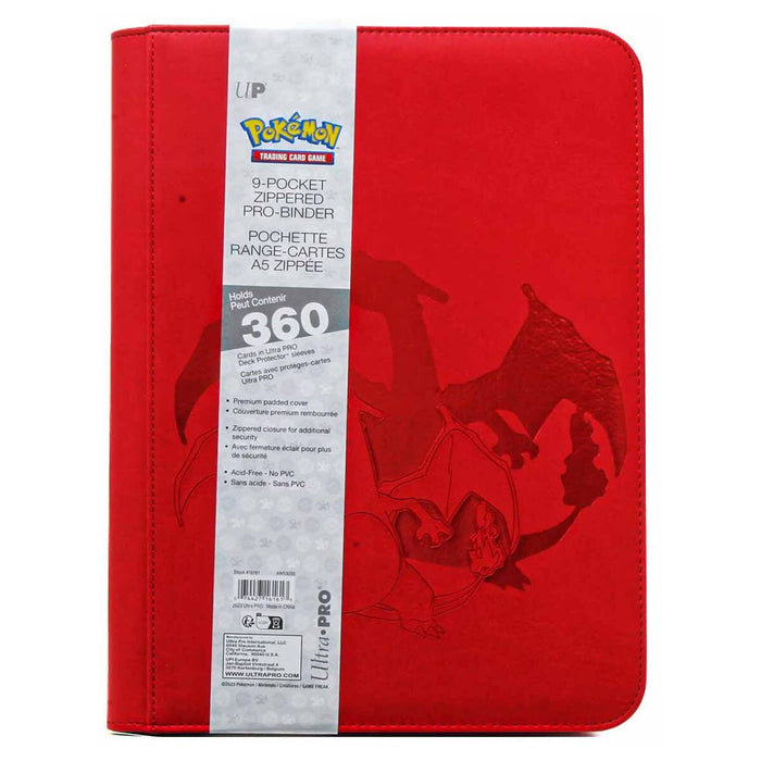 Pokémon Elite Series Charizard 9-Pocket Zippered PRO Binder