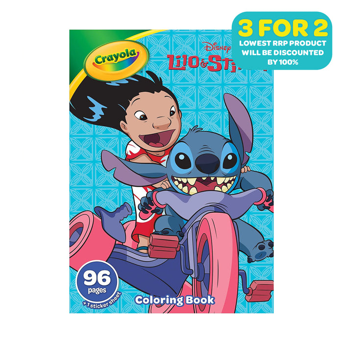 Crayola Lilo & Stitch Colouring Book (96 pages)