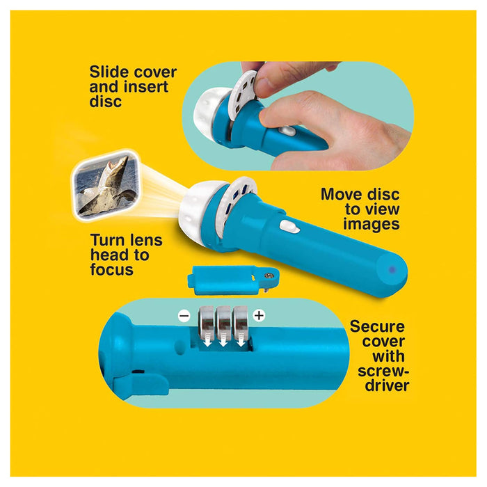 Brainstorm Shark Torch & Projector