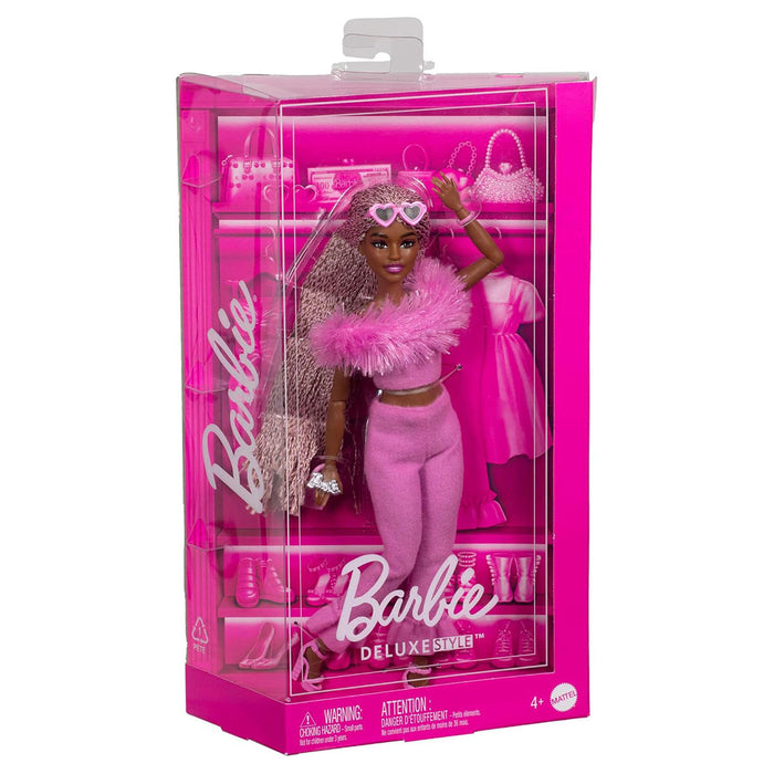 Barbie Deluxe Style #4 Pink Jumpsuit Fashion Doll