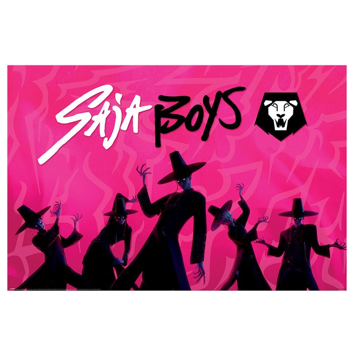 Huntrix K-POP Demon Hunters Saja Boys Idol Maxi Poster