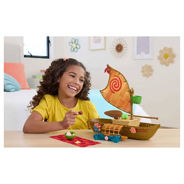 Disney Moana Ocean Voyager Canoe Playset