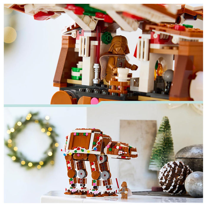 LEGO Star Wars Gingerbread AT-AT Walker Building Set