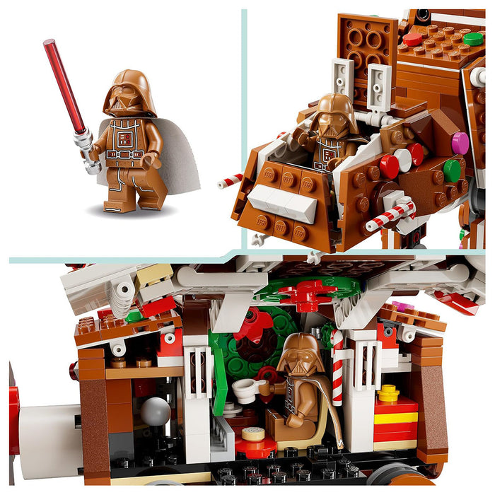 LEGO Star Wars Gingerbread AT-AT Walker Building Set