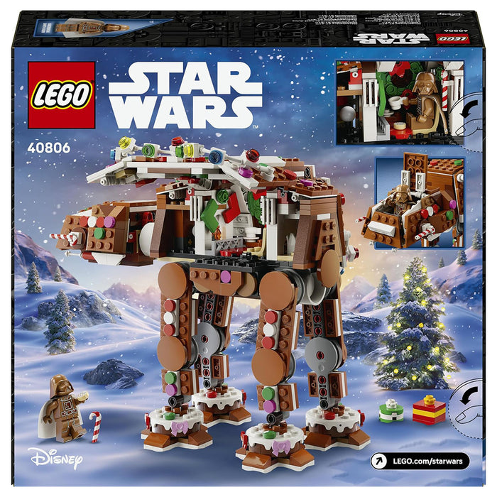 LEGO Star Wars Gingerbread AT-AT Walker Building Set