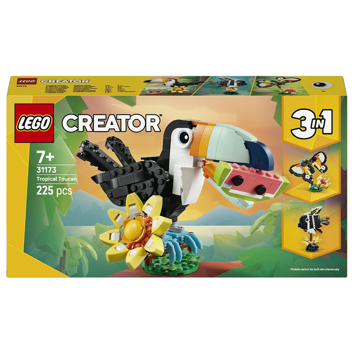 LEGO Creator: Wild Animals: Tropical Toucan 3 in 1 Building Set