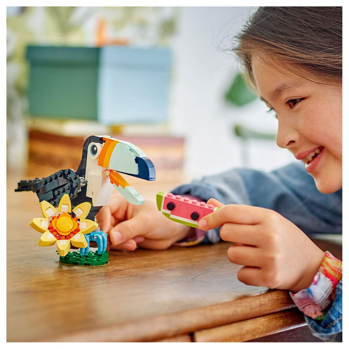 LEGO Creator: Wild Animals: Tropical Toucan 3 in 1 Building Set