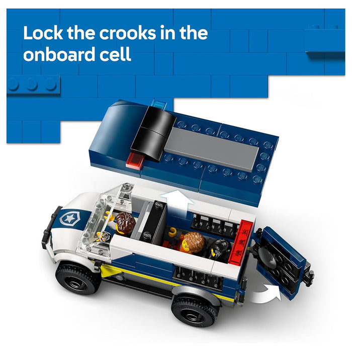 LEGO City Police Prisoner Transport Van Building Toy