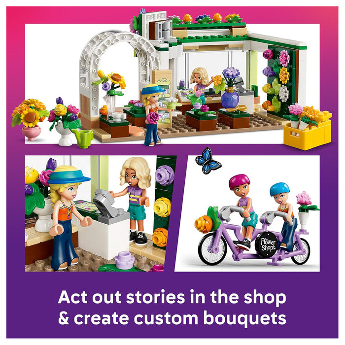 LEGO Friends Creative Flower Shop Building Set