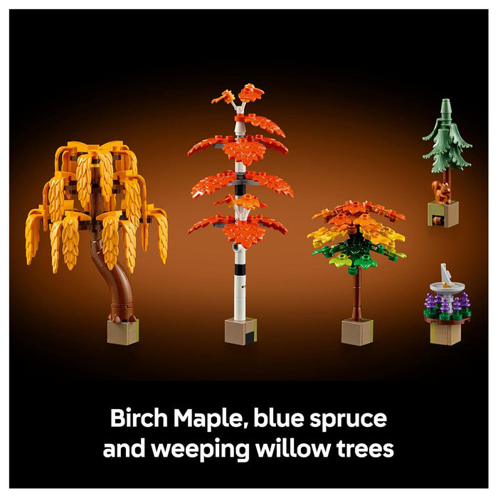 LEGO Icons Autumn Cottage Garden Building Set