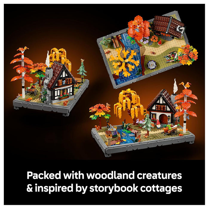 LEGO Icons Autumn Cottage Garden Building Set