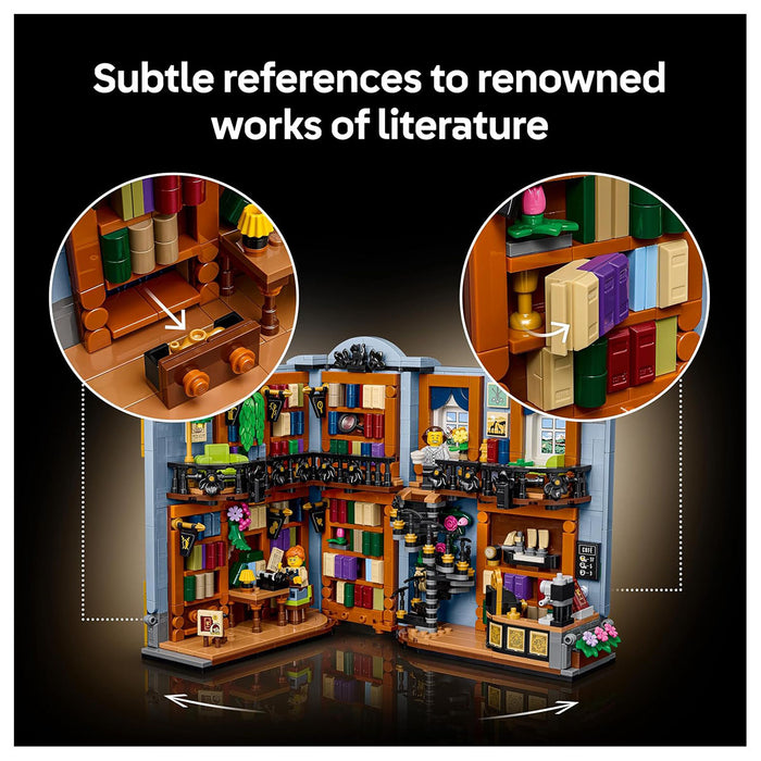 LEGO Icons Bookshop: Book Nook Building Set