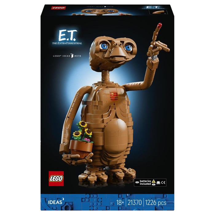 LEGO Ideas E.T. The Extra-Terrestrial Building Set