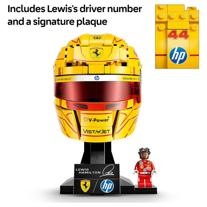 LEGO Scuderia Ferrari HP Lewis Hamilton Helmet Building Set