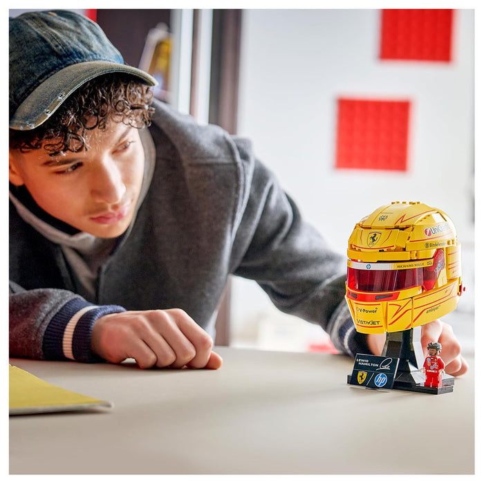 LEGO Scuderia Ferrari HP Lewis Hamilton Helmet Building Set