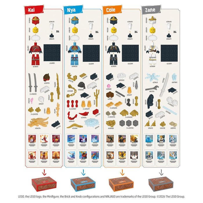 LEGO Ninjago Destiny’s Bounty Adventures Board Game