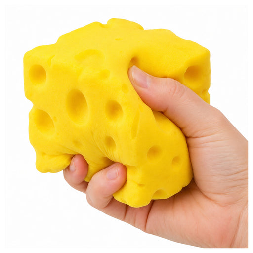 Cheese Squishy Small Fidget Toy