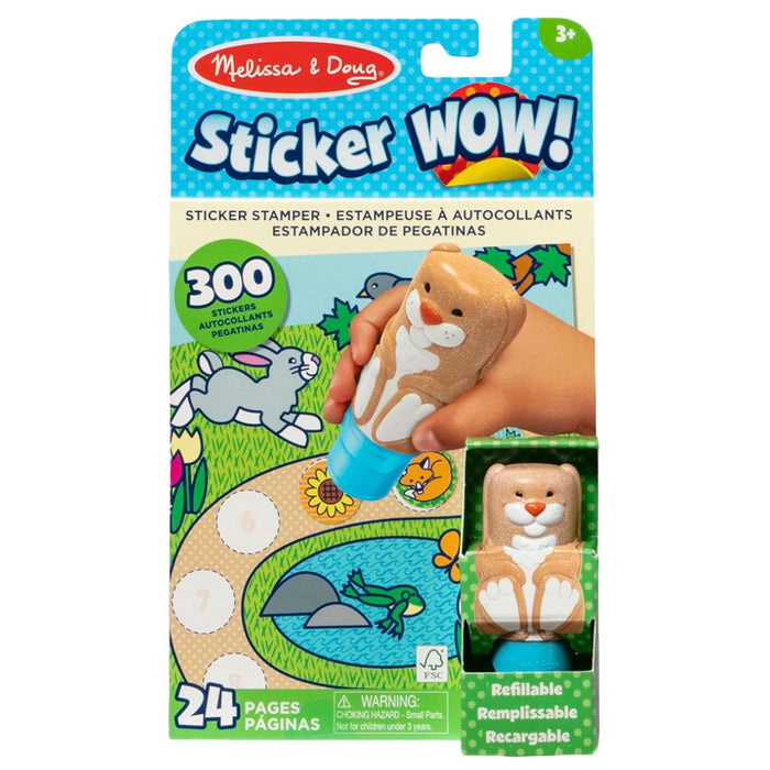 Melissa & Doug Sticker Wow! Bunny Sticker Stamper & Activity Pad