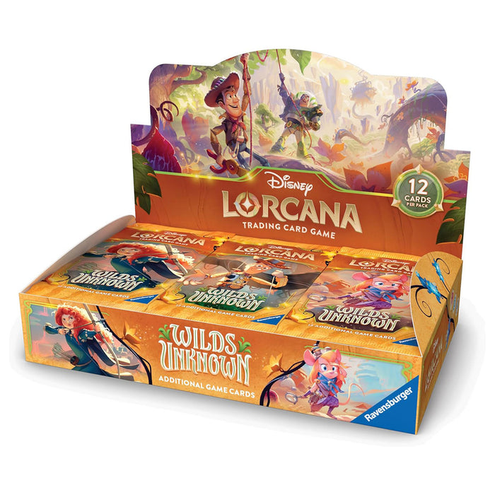 Disney Lorcana Trading Card Game Wilds Unknown Booster Box (24 Pack)