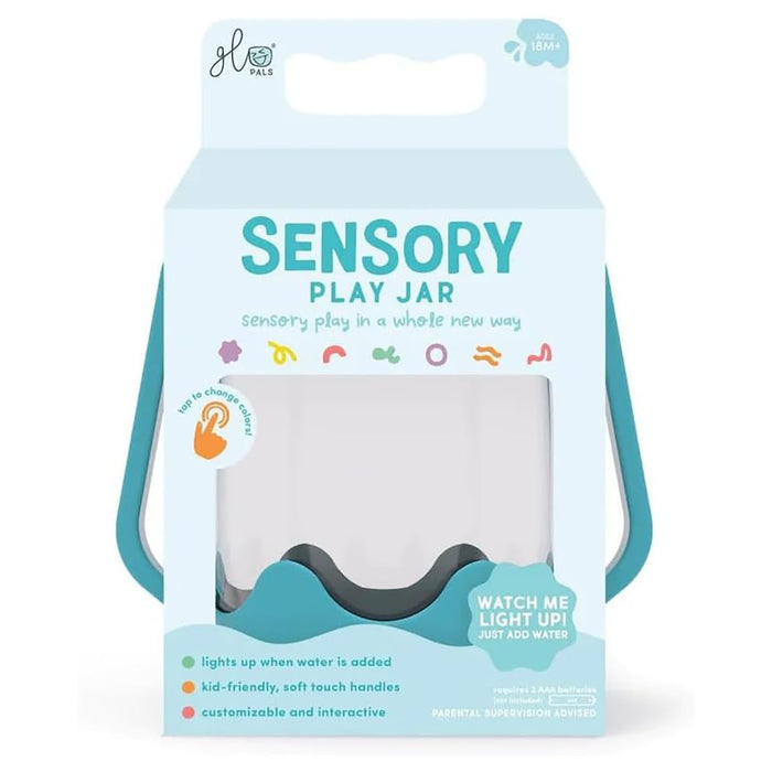 Glo Pals Sensory Play Jar Blue