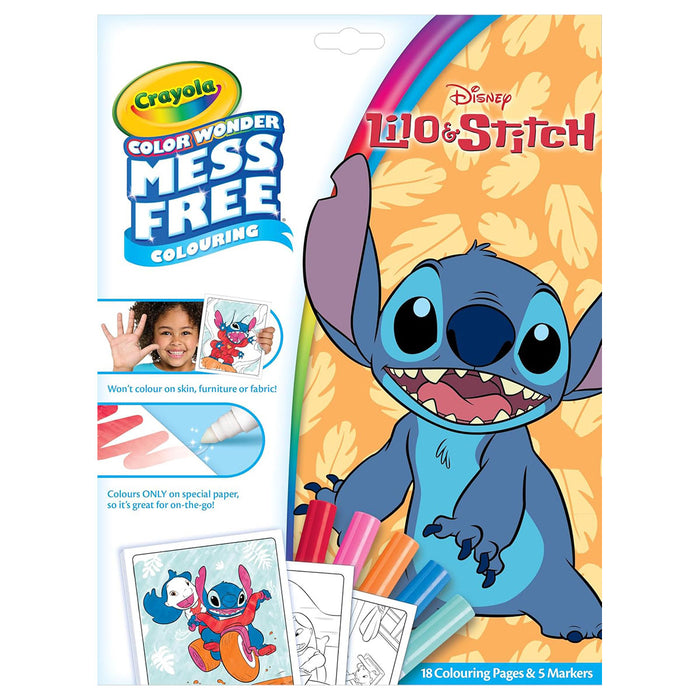 Crayola Color Wonder Mess Free Colouring Disney Lilo & Stitch