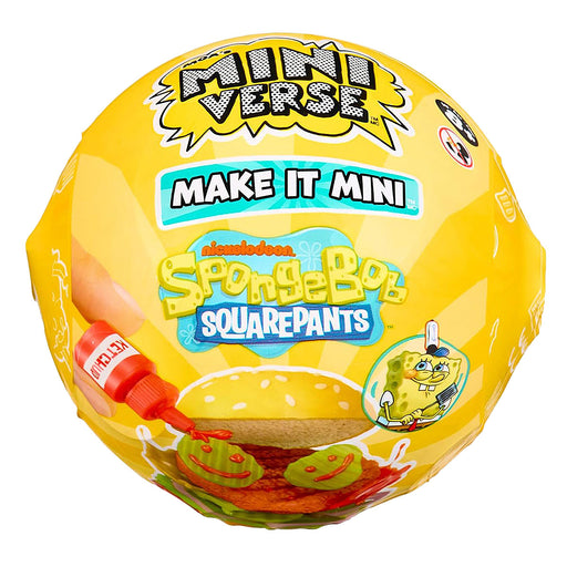 MGA's Miniverse Make It Mini SpongeBob SquarePants Playset (styles vary)