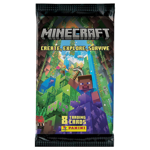 Panini Minecraft 'Create, Explore, Survive' Trading Card Collection Pack