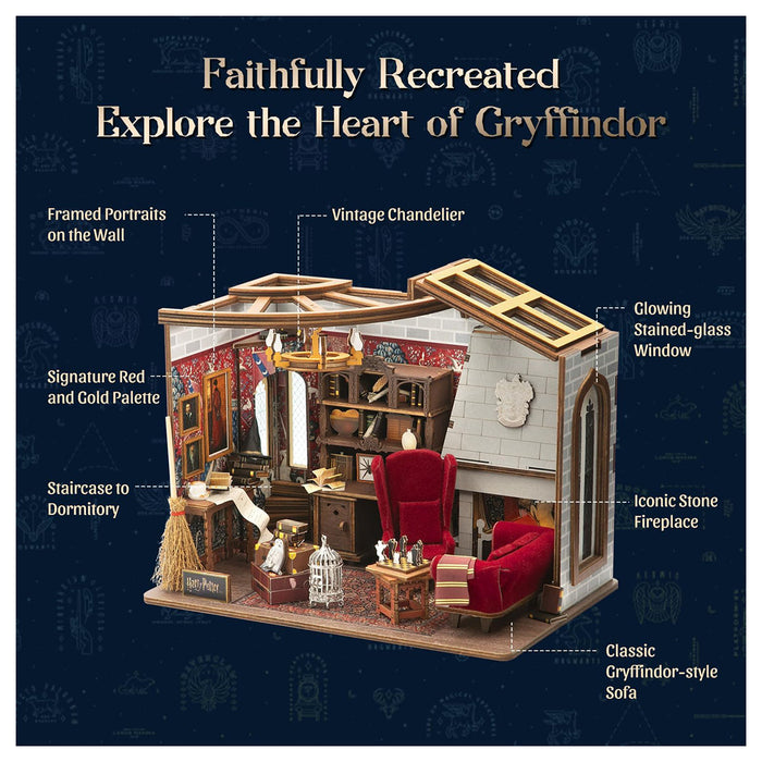 Puremind Harry Potter Gryffindor Common Room Model Kit