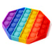 Poppits Rainbow Octagon Fidget Toy