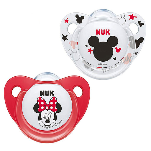 NUK Disney Soother Silicone Size 2 (Pack of 2)