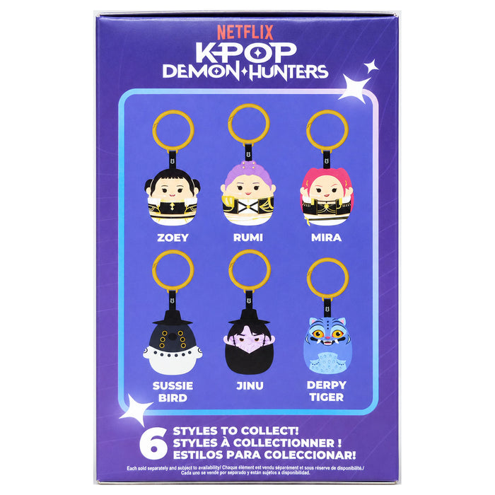 Squishmallows K-POP Demon Hunters Push Clips Blind Box Plush (styles vary)