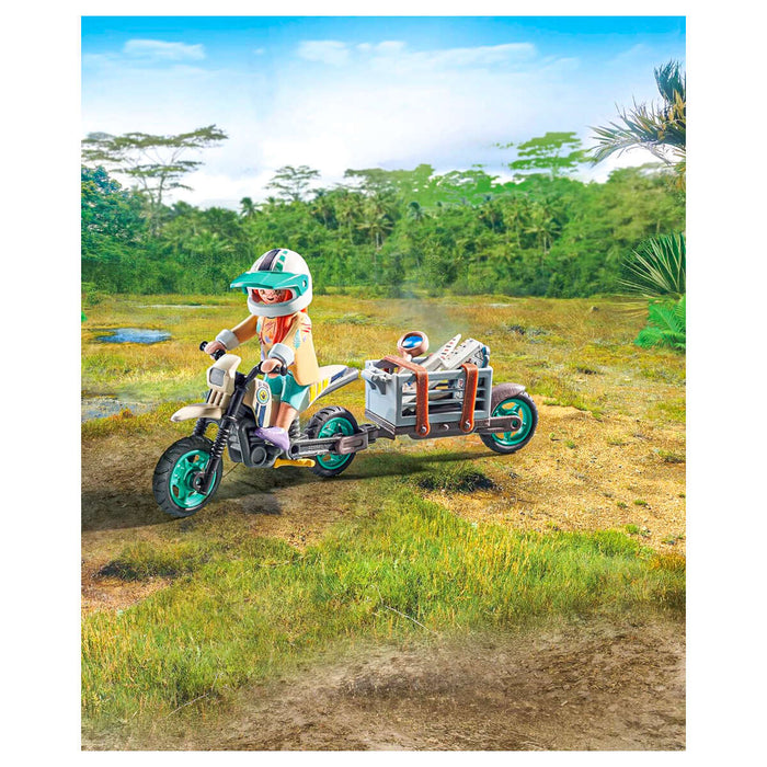 Playmobil Dinos: T-Rex with Trace and Tracker Playset