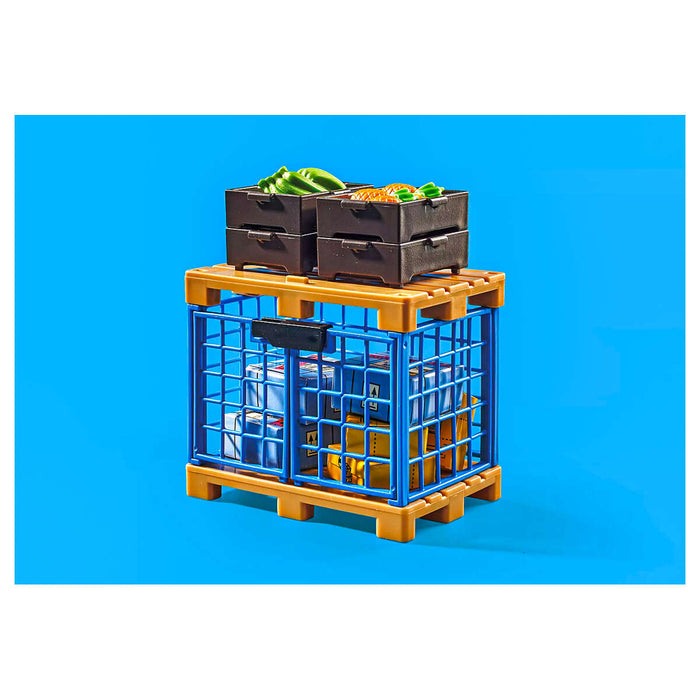 Playmobil My Life: Forklift Truck with Cargo Promo Pack Playset