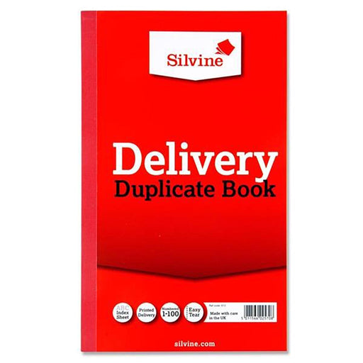 Silvine Delivery Duplicate Book