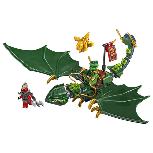 LEGO Ninjago Lloyd's Green Forest Dragon Building Set