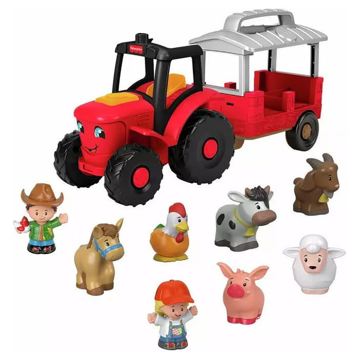 Fisher-Price Little People Caring for Animals Tractor Gift Set