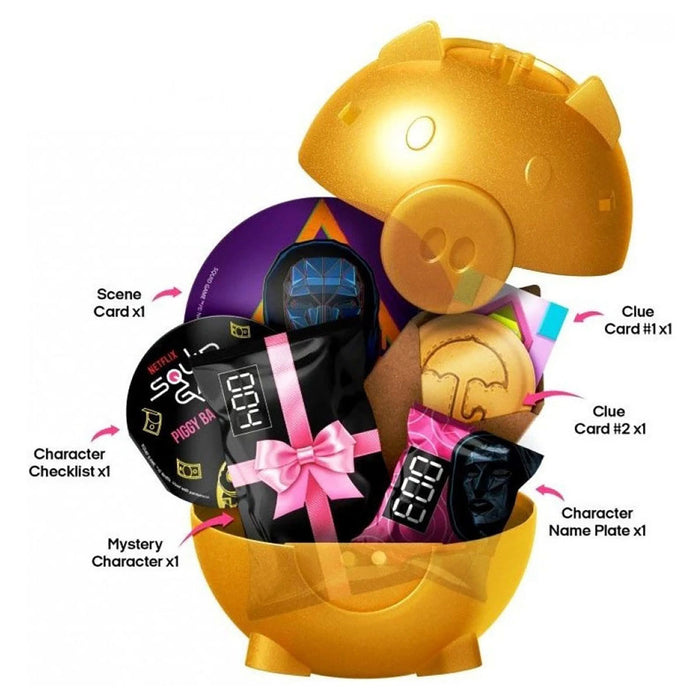 Squid Game Piggy Bank Capsule (styles vary)