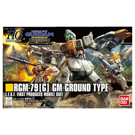  HG Mobile Suit Gundam RGM-79 (G) Ground Type 1:144 Model Kit