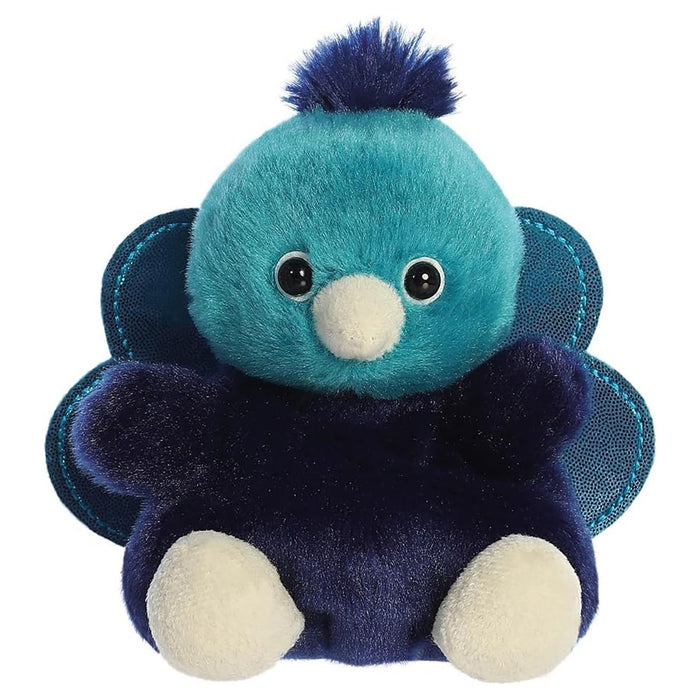 Palm Pals Elton Peacock 13cm Soft Toy