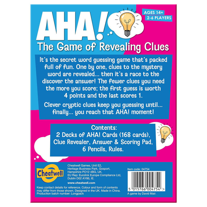 AHA! Card Game