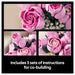 LEGO Botanical Collection Bouquet of Pink Roses 10374 Building Set