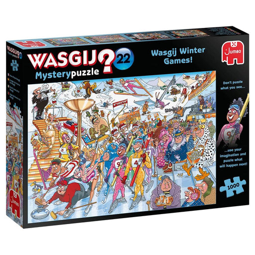 Wasgij? Mystery 22 Wasgij Winter Games! 1000 Piece Jigsaw Puzzle