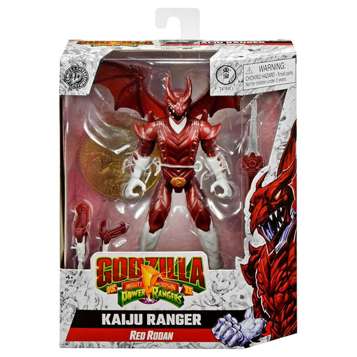 Godzilla Vs Mighty Morphin Power Rangers: Kaiju Ranger Red Rodan Figure