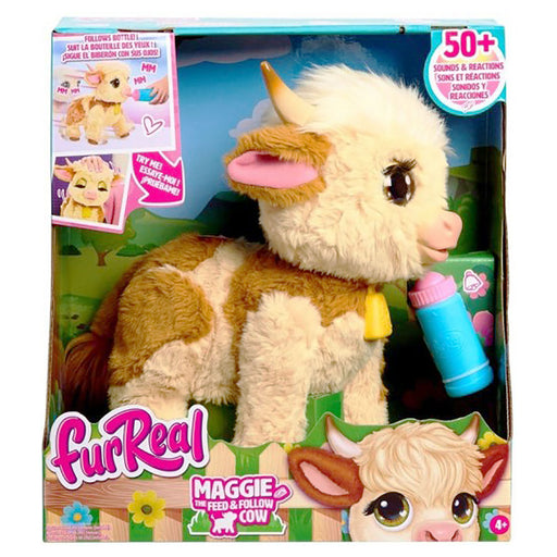 FurReal Maggie the Feed & Follow Cow Interactive Pet