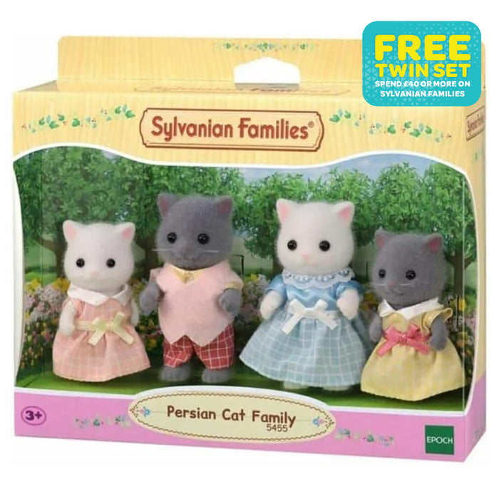 Sylvanian Families Persian Cat Family