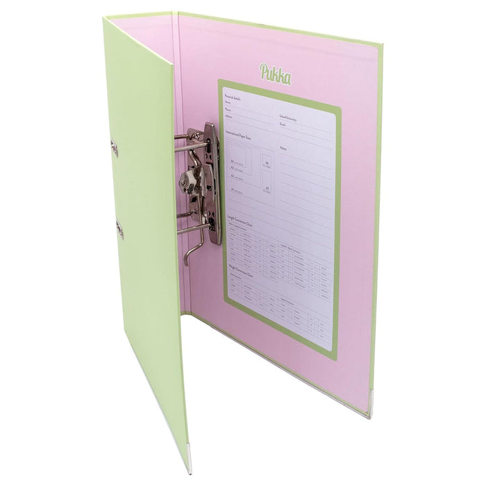 Pukka Pastel Assoted Lever Arch File 10 Pack
